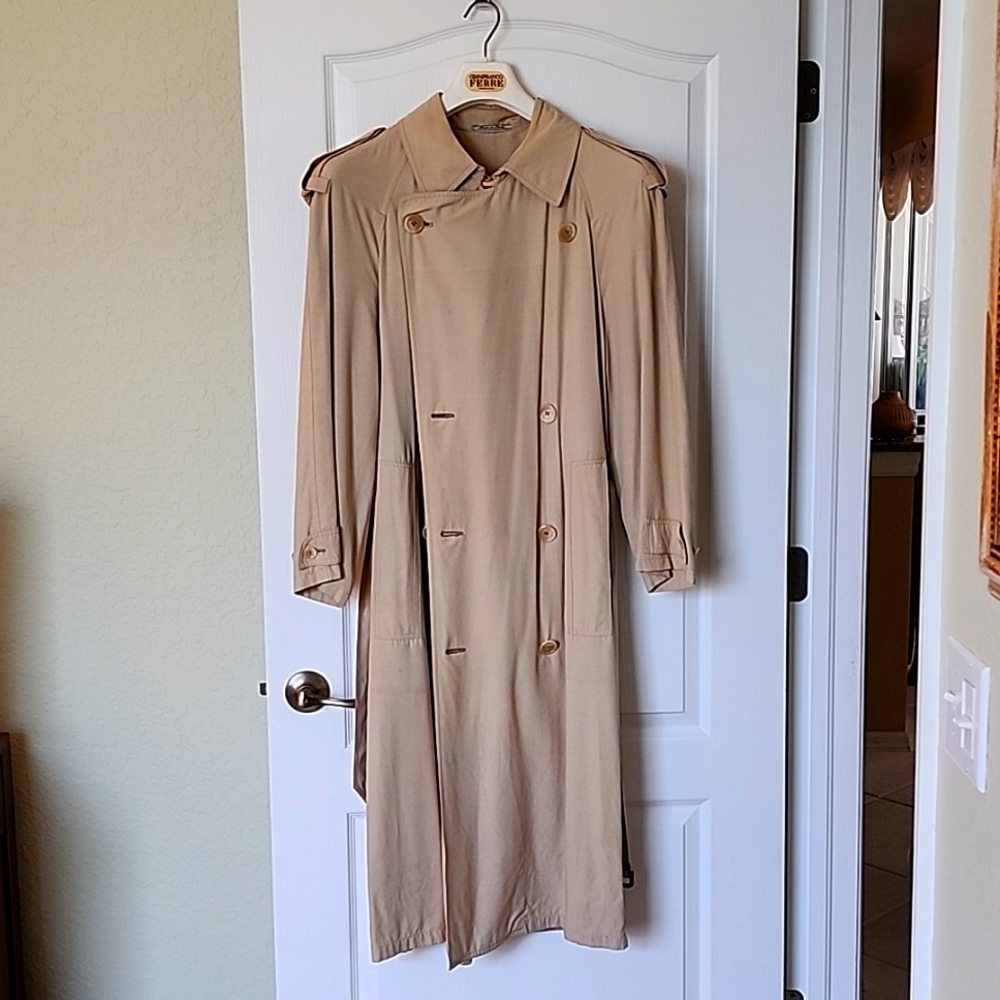 Vintage Gianfranco Ferre MII Men's Trench Coat European Sz 46/US 34-36